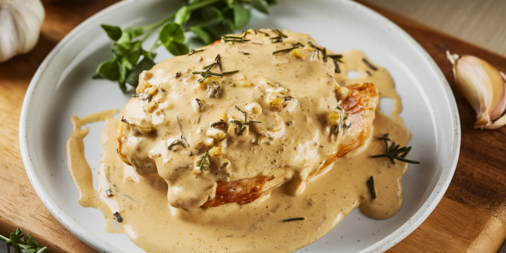 Creamy Garlic Chicken Tender